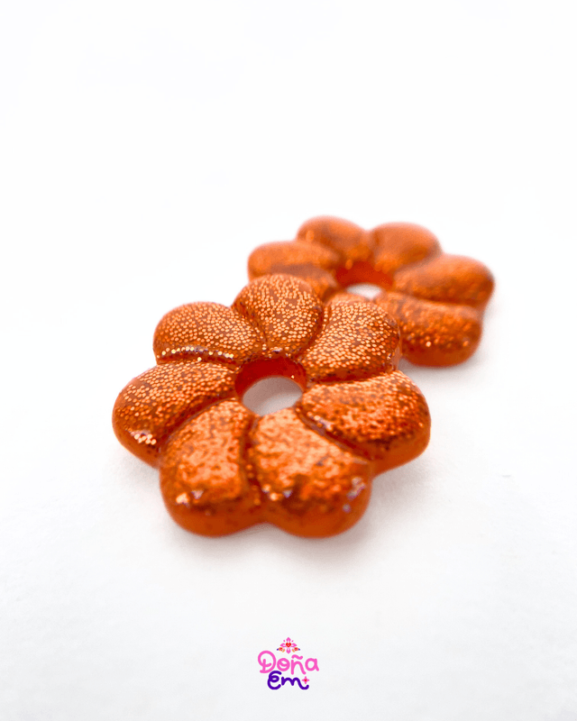 Pampilles "Jenna" - Orange flamboyant