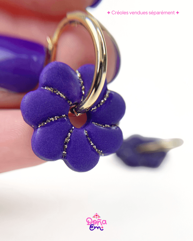 Pampilles "Jenna" - Violet profond