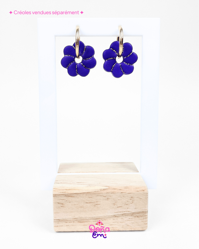 Pampilles "Jenna" - Violet profond