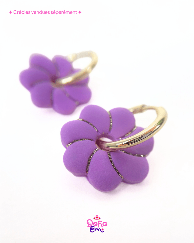 Pampilles "Jenna" - Doux mauve