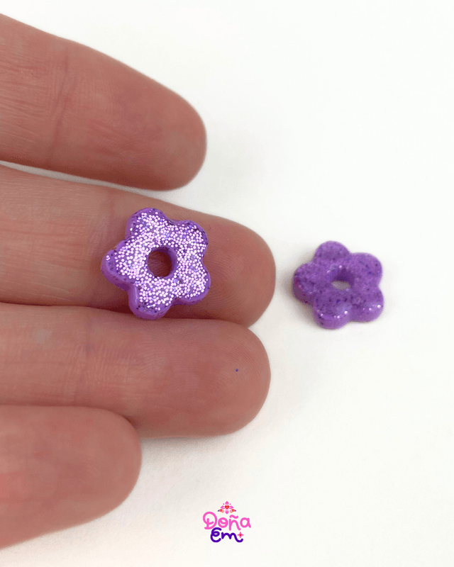 Pampilles "Mini Flor" - Violet audacieux