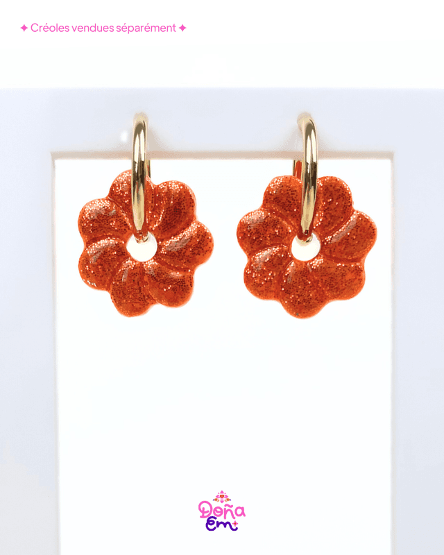 Pampilles &quot;Jenna&quot; - Orange flamboyant