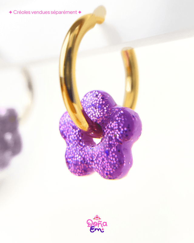 Pampilles &quot;Mini Flor&quot; - Violet audacieux