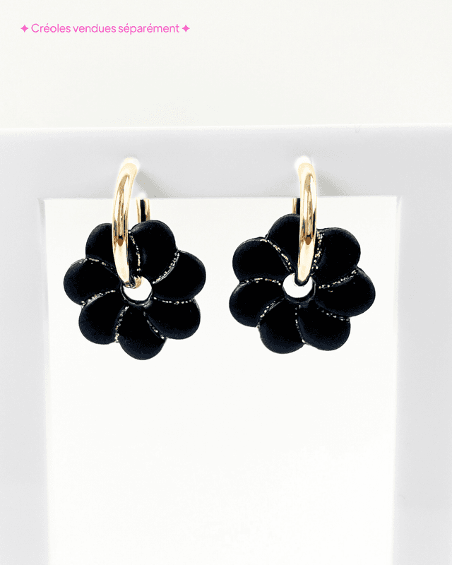 Pampilles &quot;Jenna&quot; - Noir velours